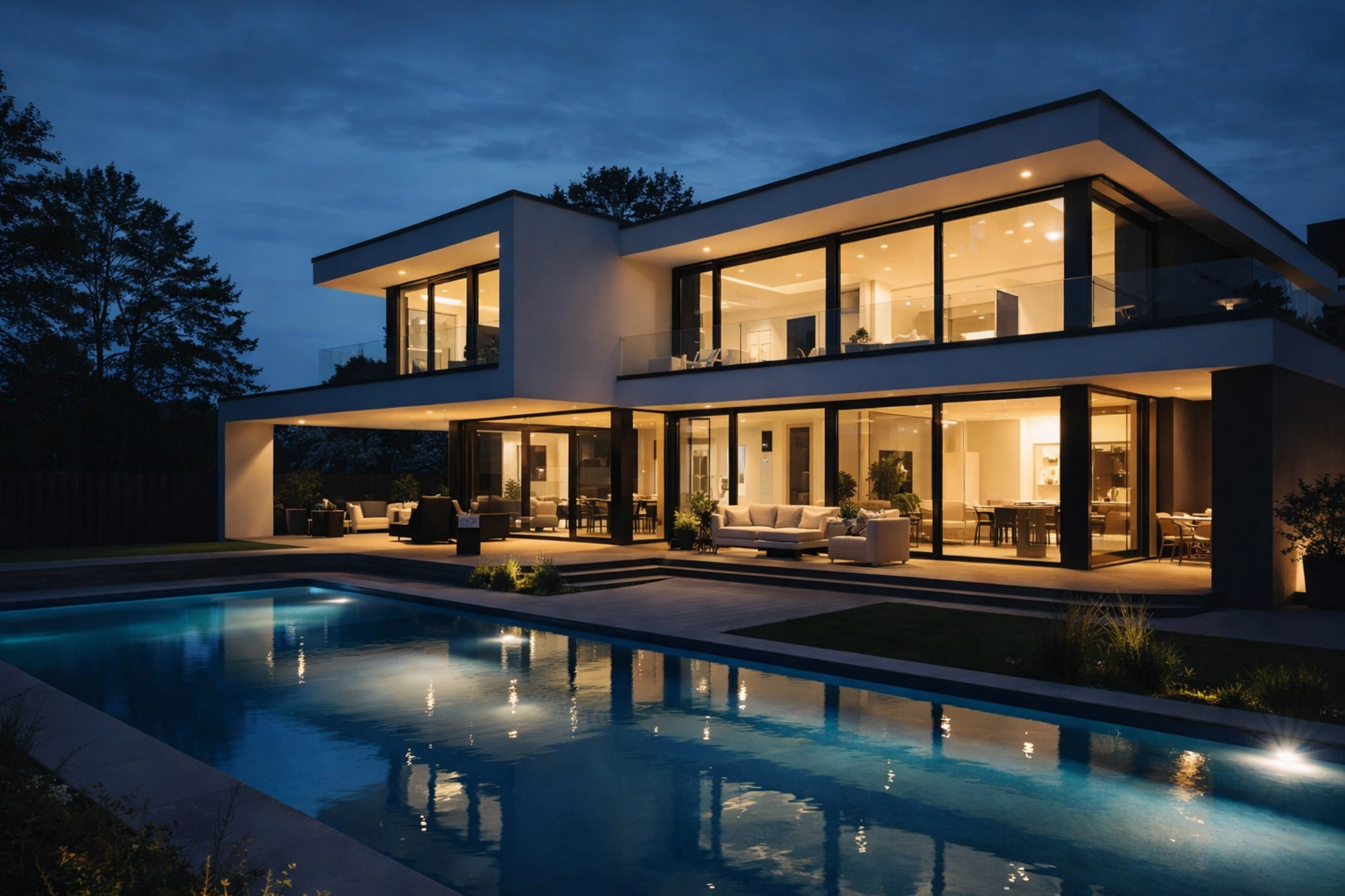 Maison contemporaine présentée par Tusculum Immobilier